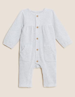 

Boys M&S Collection Cotton Rich All in One (0-3 Yrs) - Dusted Mint, Dusted Mint