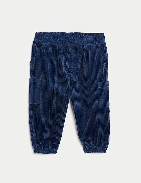 Pantalon en velours côtelé 100&nbsp;% coton (jusqu’au 3&nbsp;ans)