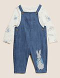 2pc Pure Cotton Peter Rabbit™ Outfit (0 - 3 Yrs)