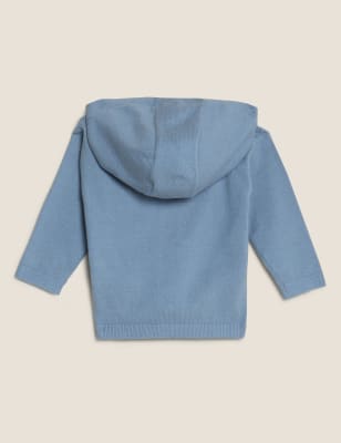 

Boys M&S Collection Cotton Rich Peter Rabbit™ Cardigan (0 3 Yrs) - Blue Mix, Blue Mix