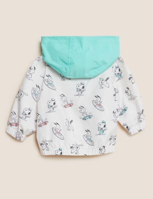 

Boys M&S Collection Snoopy™ Windbreaker (0-3 Yrs) - Cream Mix, Cream Mix