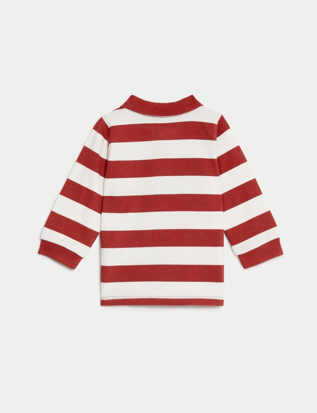 Pure Cotton Striped Top (0-3 Yrs) image 3