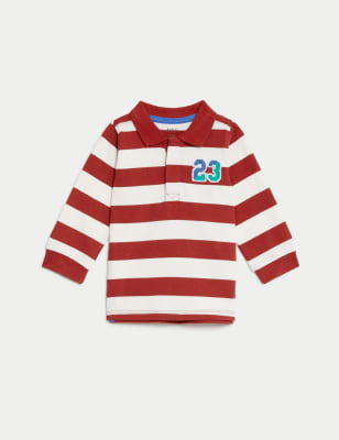 Pure Cotton Striped Top (0-3 Yrs)