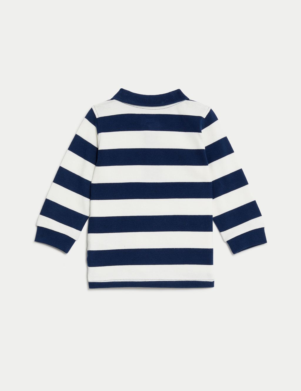 Pure Cotton Striped Top (0-3 Yrs) image 3