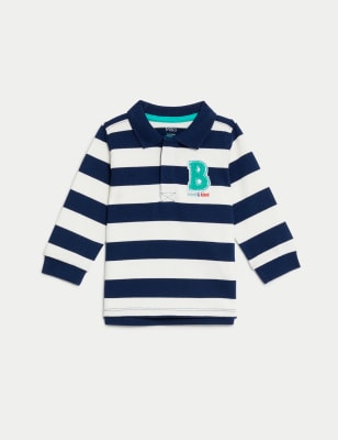 Pure Cotton Striped Top (0-3 Yrs)