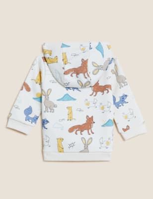 

Boys M&S Collection Cotton Rich Animal Print Hoodie (0-3 Yrs) - Multi, Multi