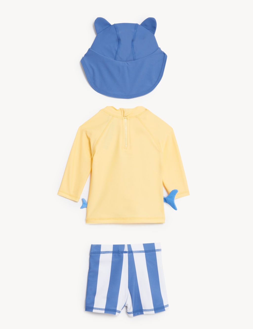 3pc Shark Swim Set (0-3 Yrs) image 2