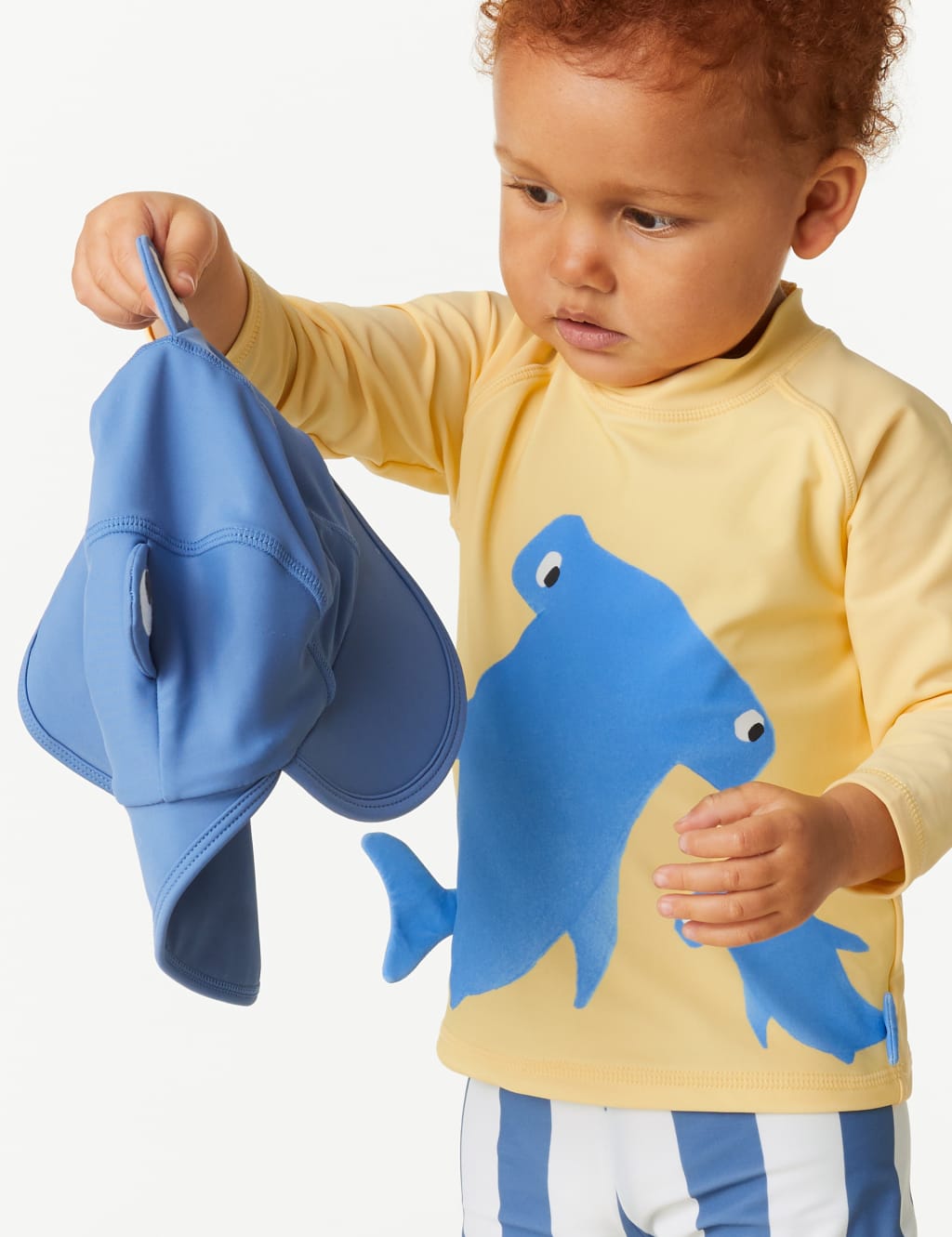 3pc Shark Swim Set (0-3 Yrs) image 6