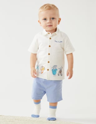 3pc Cotton Rich Peter Rabbit™ Outfit