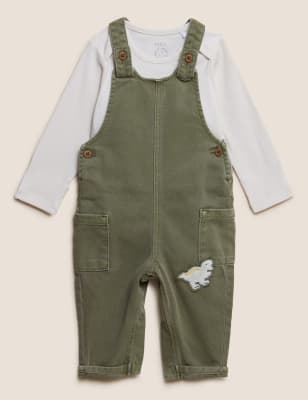 

Boys 2pc Pure Cotton Outfit (0-3 Yrs) - Khaki, Khaki