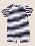 Cotton Striped Rompers (0-3 Yrs)