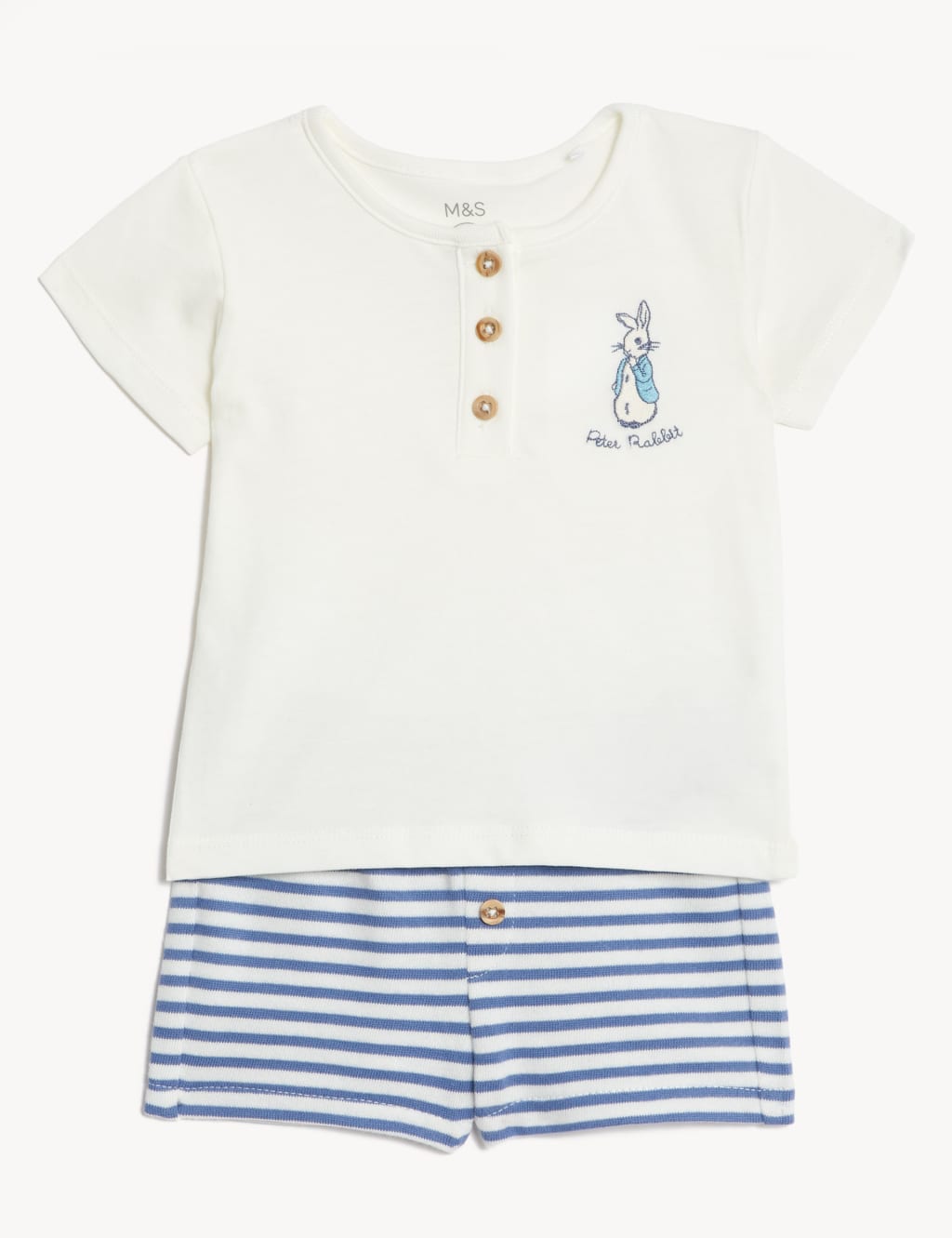 2pc Pure Cotton Peter Rabbit™ Outfit (0-3 Yrs) image 1