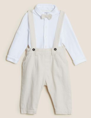 

Boys M&S Collection 2pc Cotton Rich Outfit (0-3 Yrs) - Calico Mix, Calico Mix