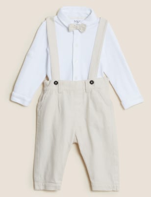 

M&S Collection Conjunto de 2 piezas de algodón (0-3 años) - Calico Mix, Calico Mix