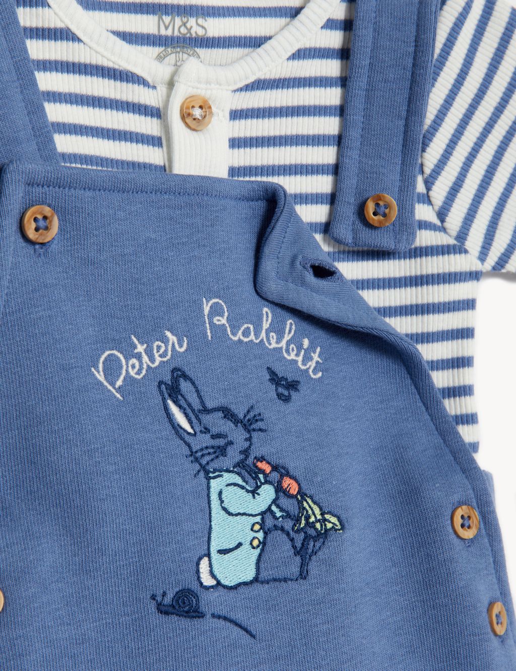 2pc Cotton Rich Peter Rabbit™ Outfit (0-3 yrs) image 6