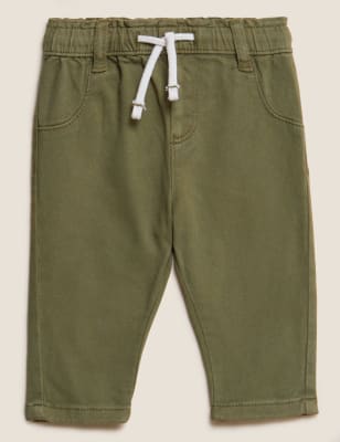

M&S Collection Pantalón chino de algodón (0-3 años) - Khaki, Khaki
