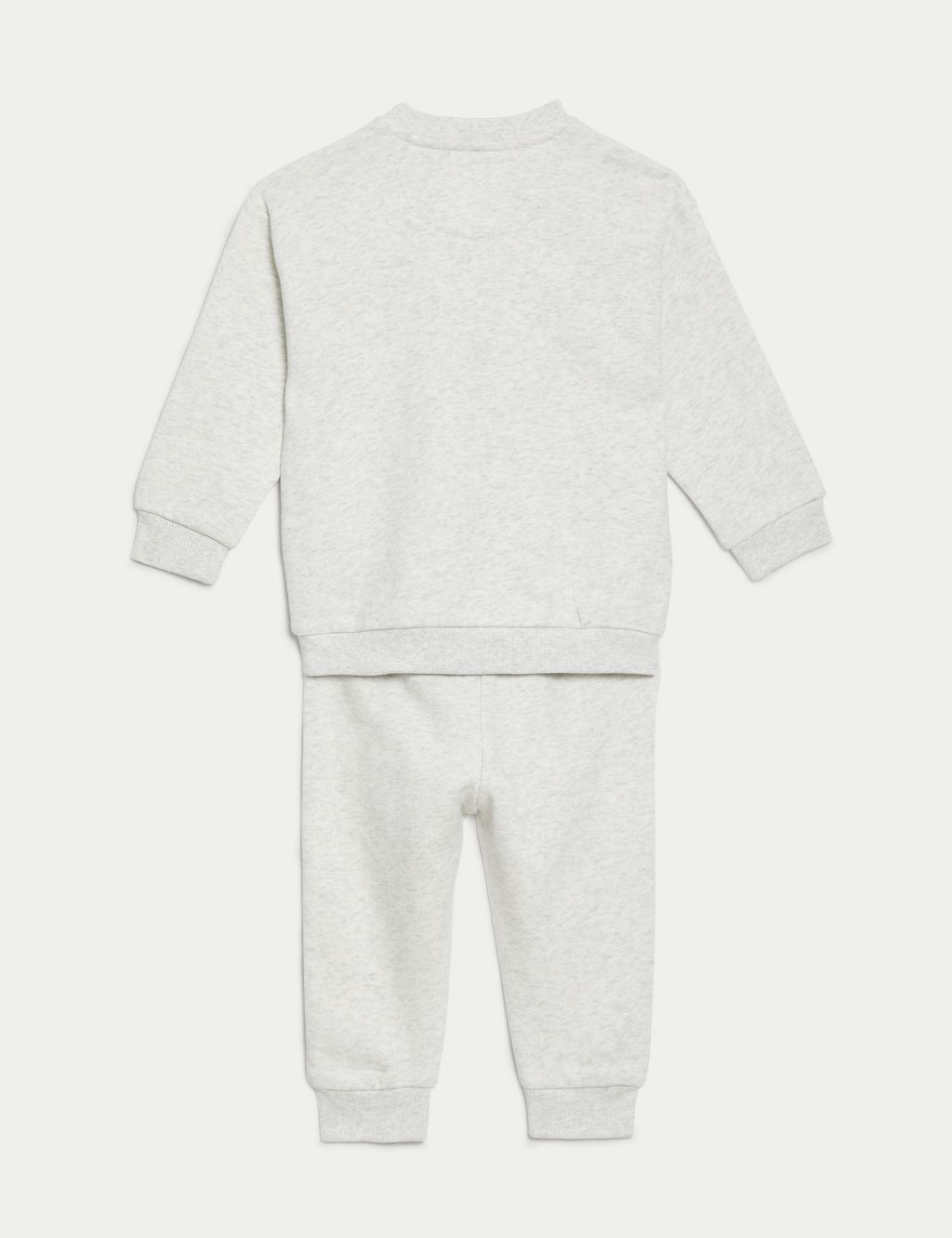 2pc Cotton Rich Sweater and Jogger Outfit (0-3 Yrs) image 2