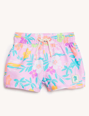 

M&S Collection Bañador con estampado del océano (0-3 años) - Pink Mix, Pink Mix