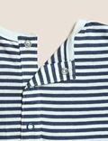 2pc Pure Cotton Striped Outfit (0-3 Yrs)