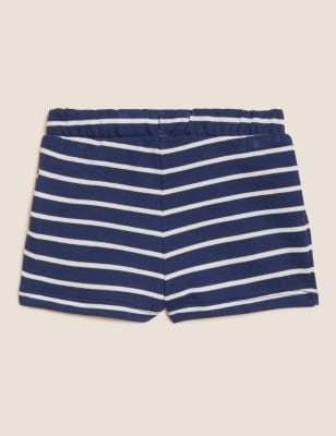 

Boys M&S Collection Cotton Rich Striped Shorts (0-3 Yrs) - Navy Mix, Navy Mix