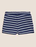 Cotton Rich Striped Shorts (0-3 Yrs)