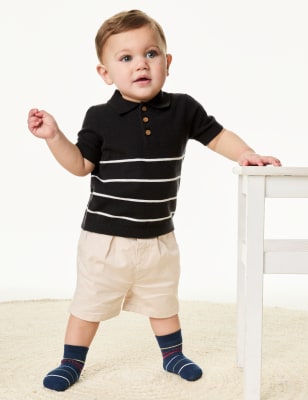 2pc Striped Outfit (0-3 Yrs) - PT