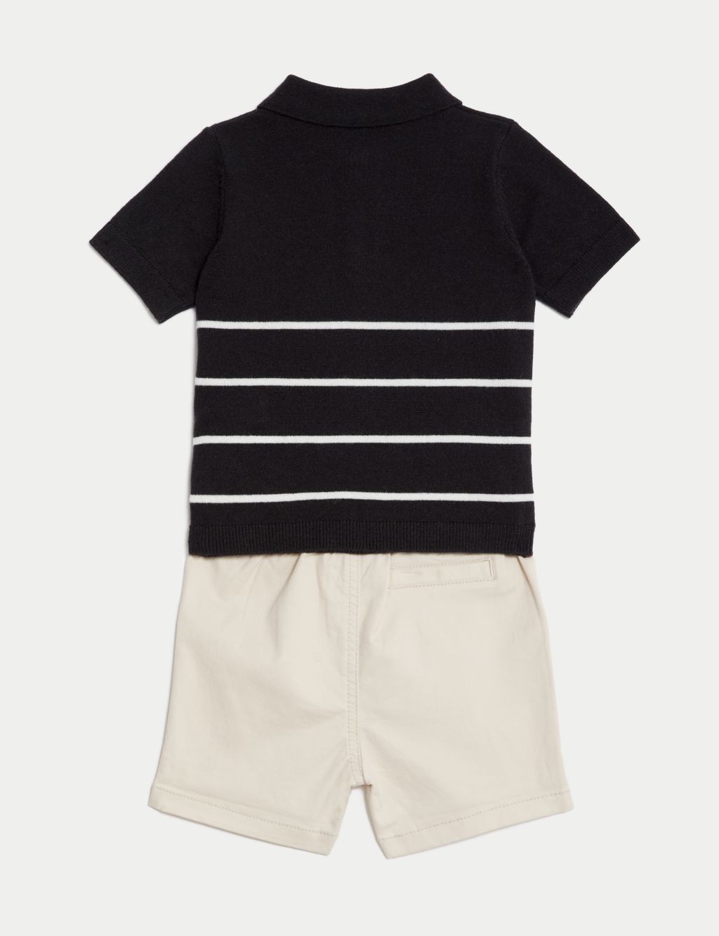 2pc Striped Outfit (0-3 Yrs) image 2