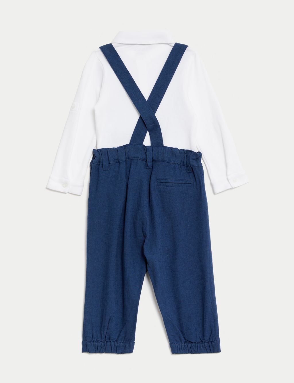 2pc Cotton Rich Top & Bottom Outfit (0-3 Yrs) image 2