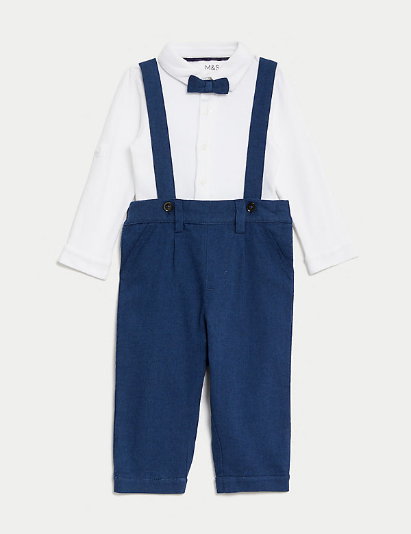 2pc Cotton Rich Top & Bottom Outfit (0-3 Yrs) - LV