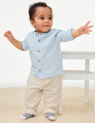 

Boys M&S Collection 2pc Cotton Rich Outfit (0-3 Yrs) - Calico Mix, Calico Mix