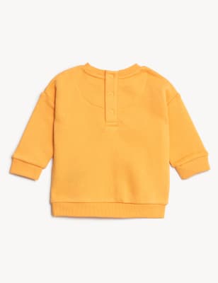 

M&S Collection Sweatshirt mit hohem Bauwollanteil (0-3 J.) - Dark Gold, Dark Gold