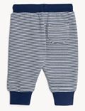 Pantalón deportivo de rayas de algodón (0-3&nbsp;años)