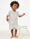 Cotton Rich Striped Outfit (0 Mths-3 Yrs)