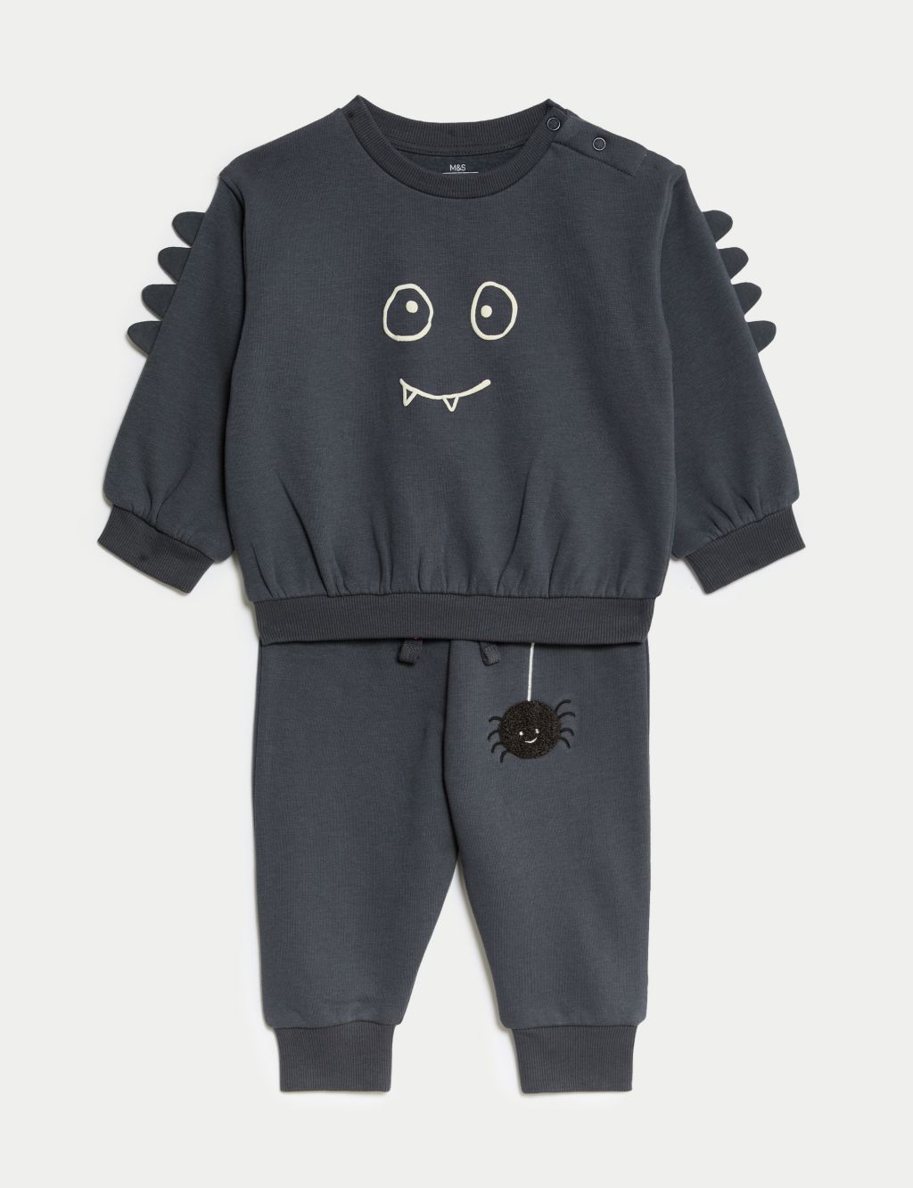 2pc Cotton Rich Monster Outfit (0 Mths - 3 Yrs)