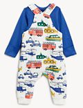 2pc Cotton Rich Transport Outfit (0-3 Yrs)
