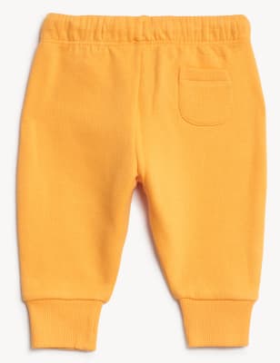 

Boys M&S Collection Cotton Rich Joggers (0-3 Yrs) - Dark Gold, Dark Gold