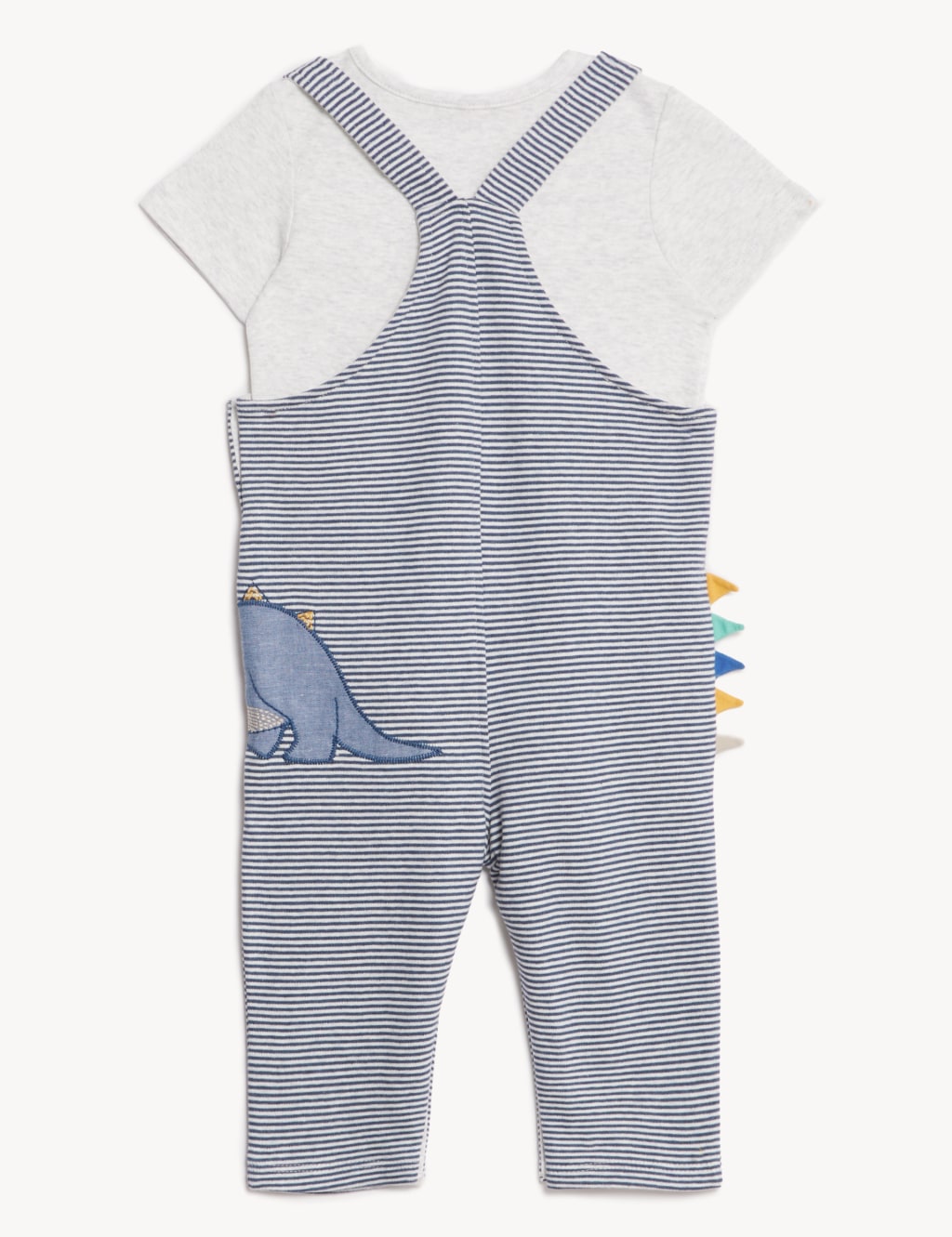2pc Cotton Rich Dinosaur Outfit (0-3 Yrs) image 2