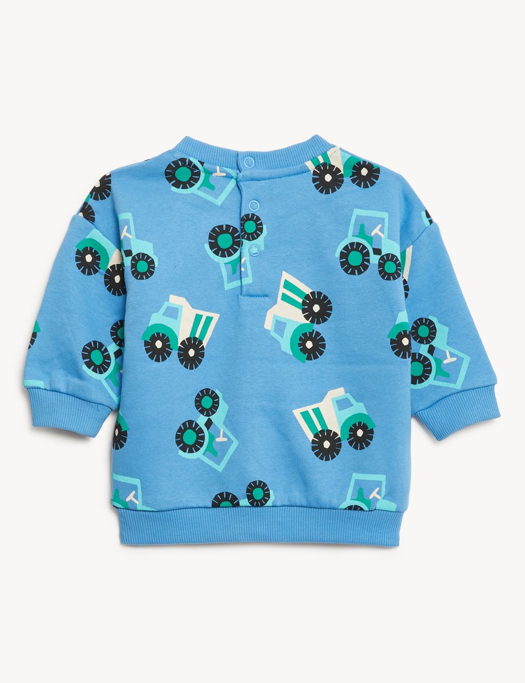 Cotton Rich Transport Sweater (0-3 Yrs) image 2
