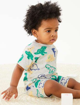 Pure Cotton Dinosaur Romper