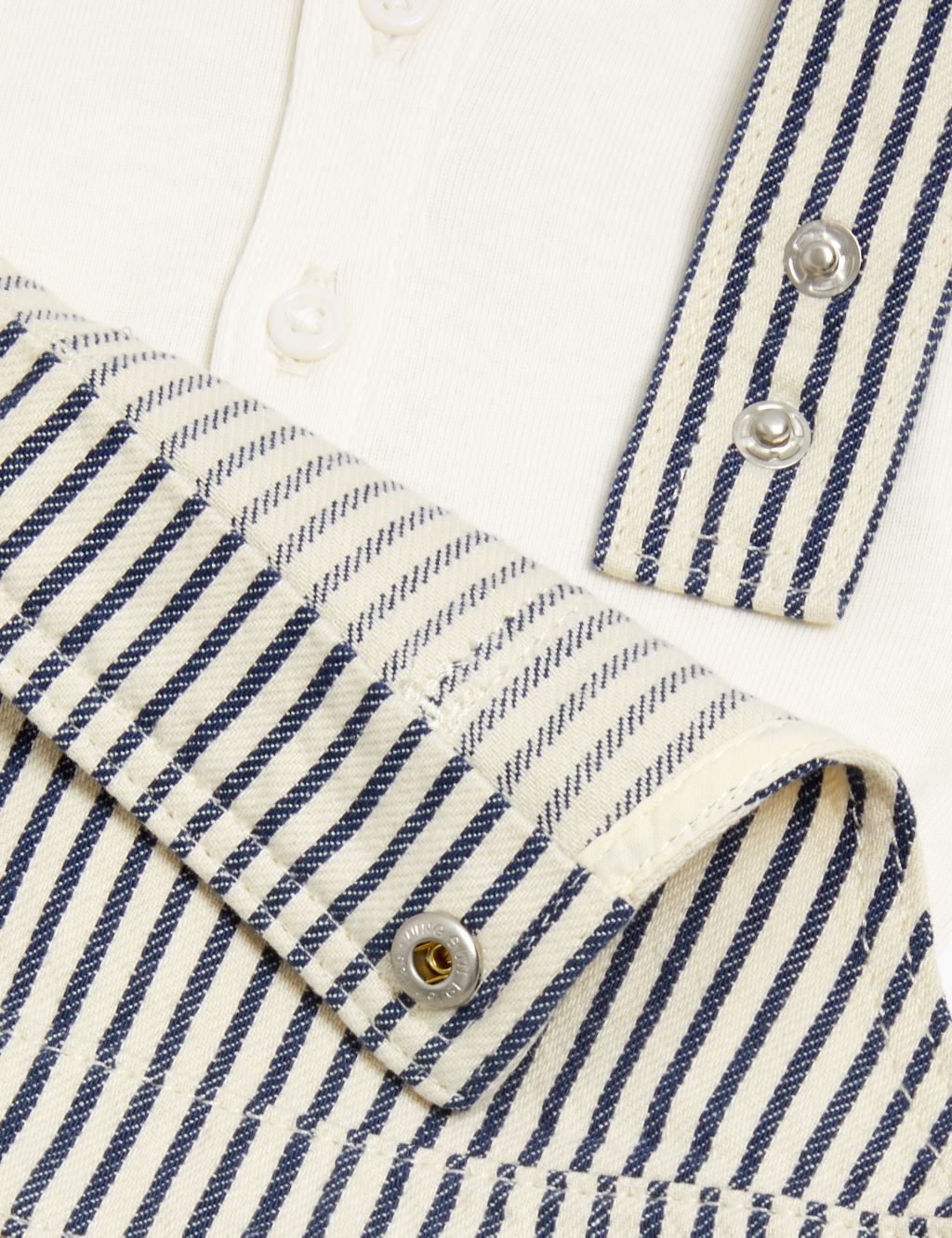 2pc Pure Cotton Striped Outfit (0-3 Yrs) image 6