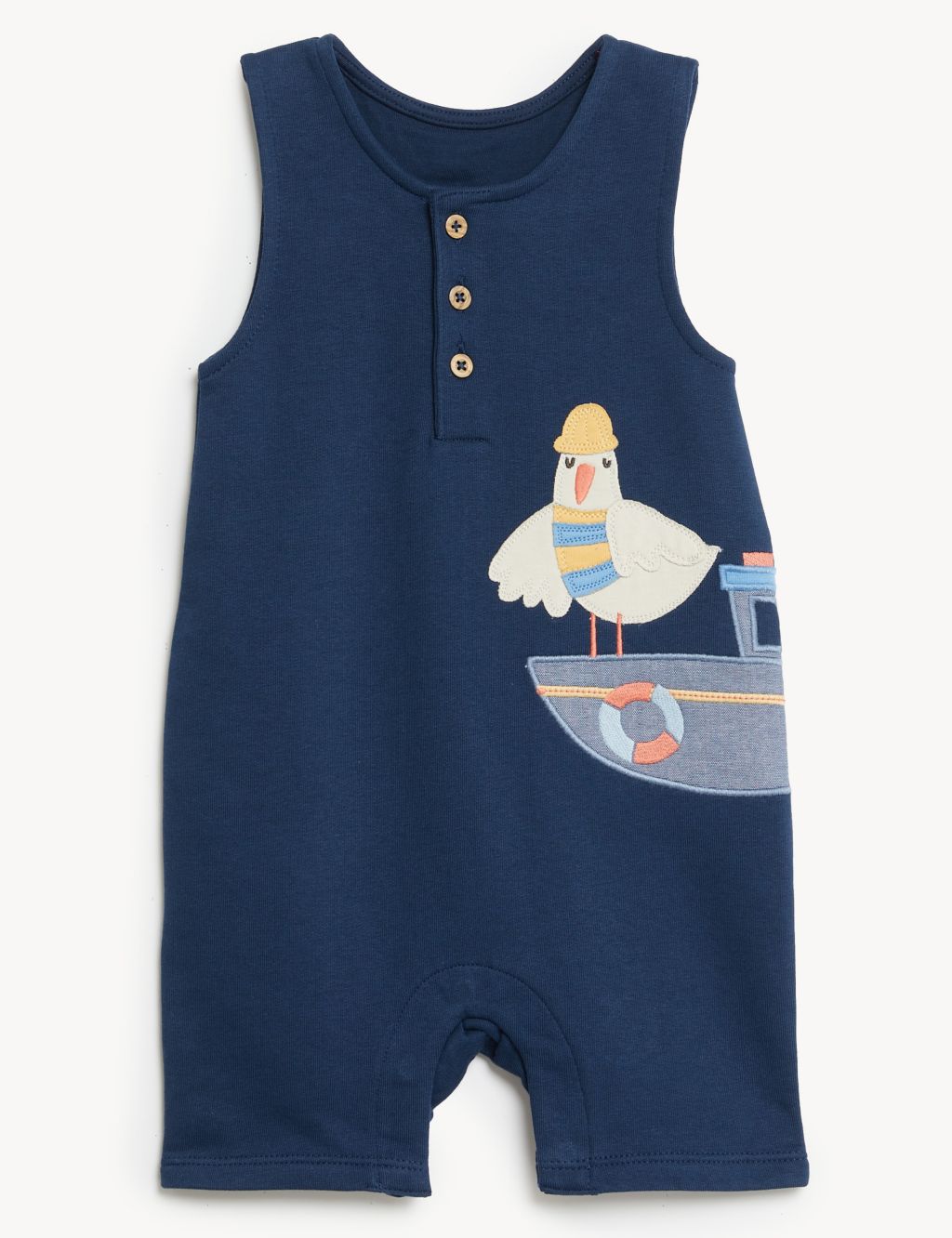 2pc Pure Cotton Seagull Outfit (0-3 Yrs) image 3