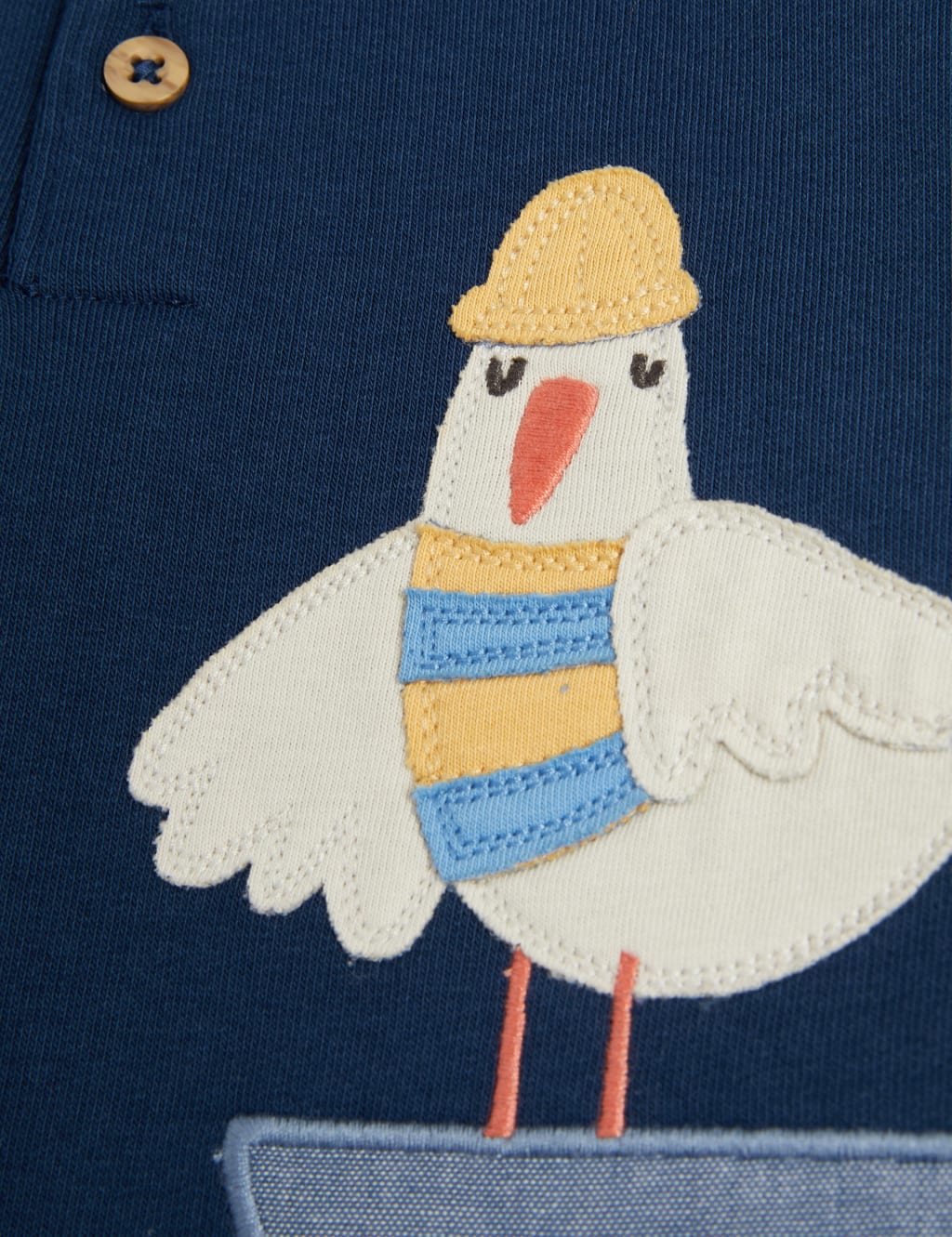 2pc Pure Cotton Seagull Outfit (0-3 Yrs) image 6