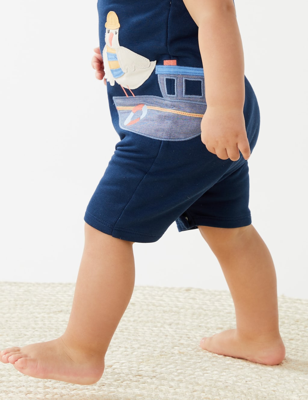 2pc Pure Cotton Seagull Outfit (0-3 Yrs) image 7