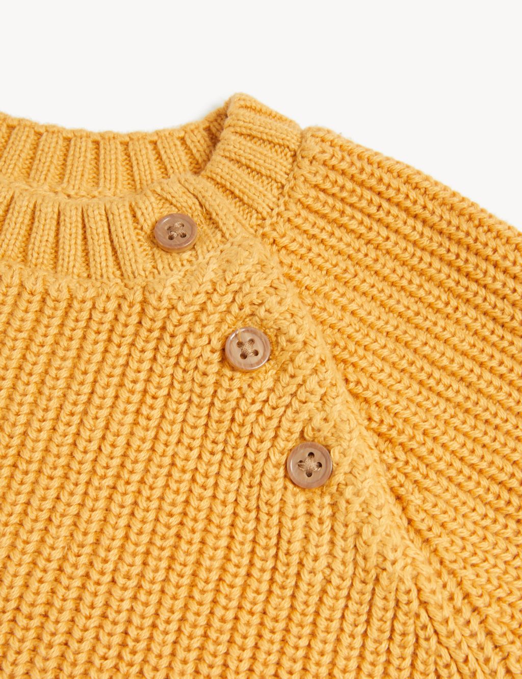 Pure Cotton Knitted Jumper (0-3 Yrs) image 3
