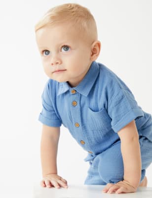 Chemise 100&nbsp;% coton (jusqu’au 3&nbsp;ans) - LU