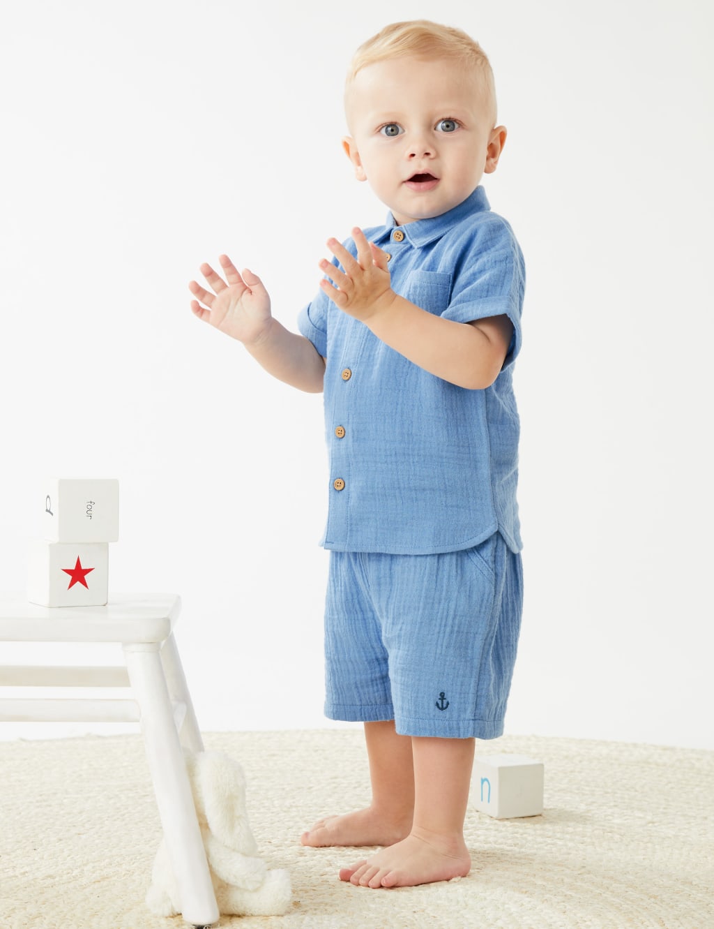 Pure Cotton Shirt (0-3 Yrs) image 5