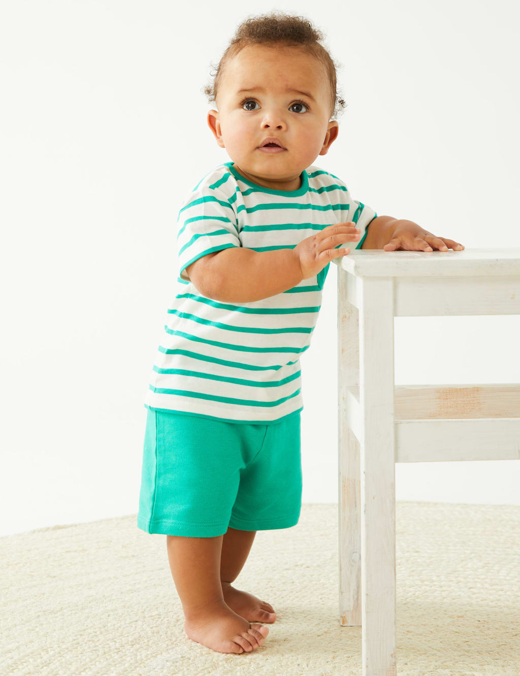 Cotton Rich Shorts (0-3 Yrs) image 1