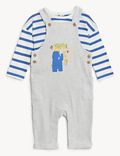 2pc Cotton Rich Animal Outfit (0-3 Yrs)