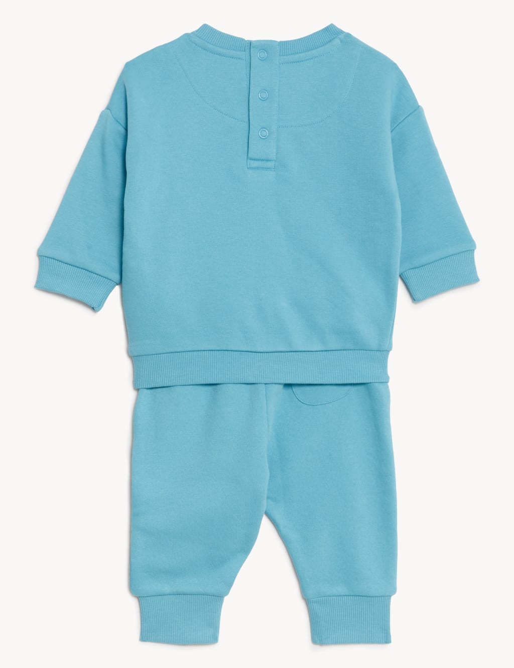 2pc Cotton Rich Sweater and Joggers Set (0-3 Yrs) image 2