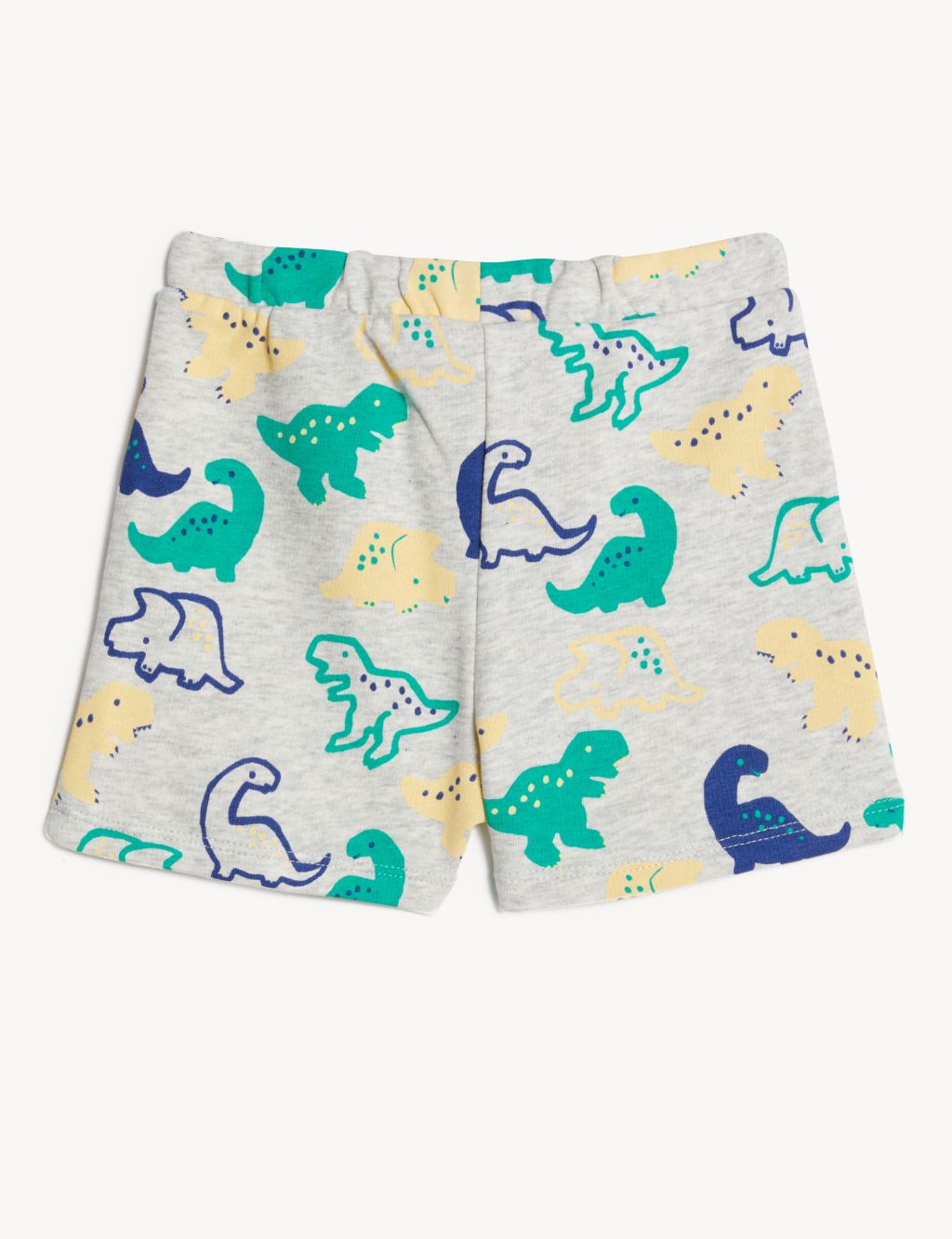 Cotton Rich Dinosaur Shorts (0-3 Yrs) image 2